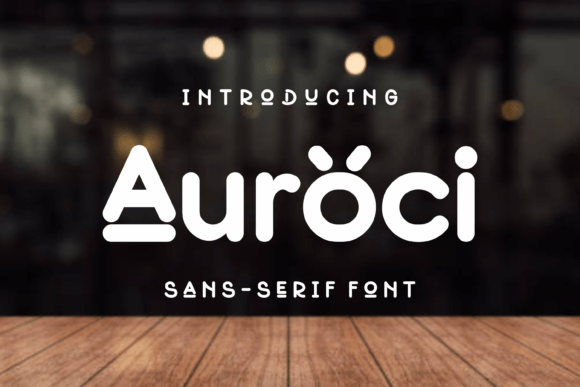 Auroci: The Playful Display Font That Elevates Your Brand