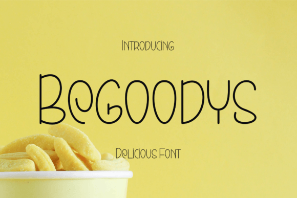 Begoodys Reborn: A Quirky Sans Serif Font for Makers