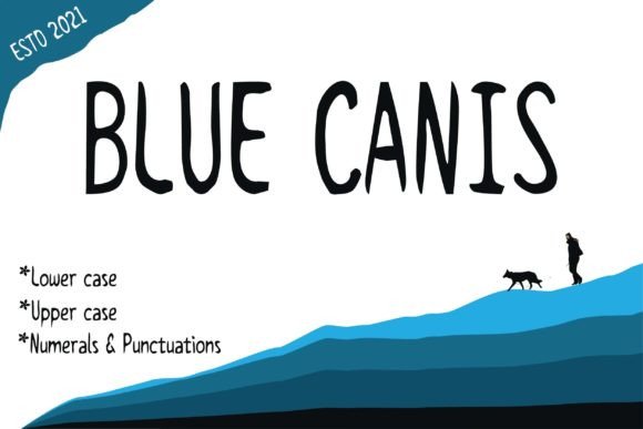 Blue Canis: A Bold Display Font for Editorial Impact