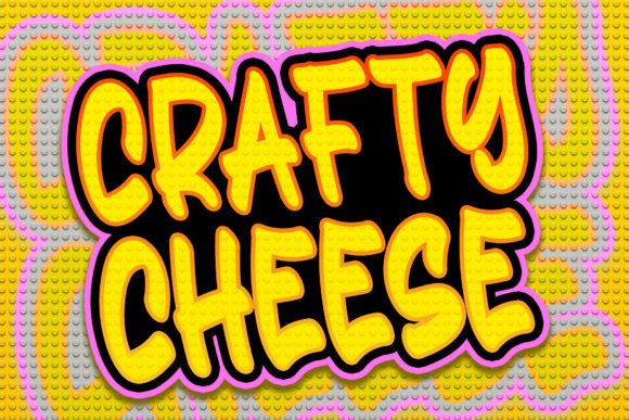 Crafty Cheese Font Review: A Playful Display Typeface for Web