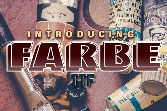 Farbe Font Review: A Bold Display Typeface for Web Design