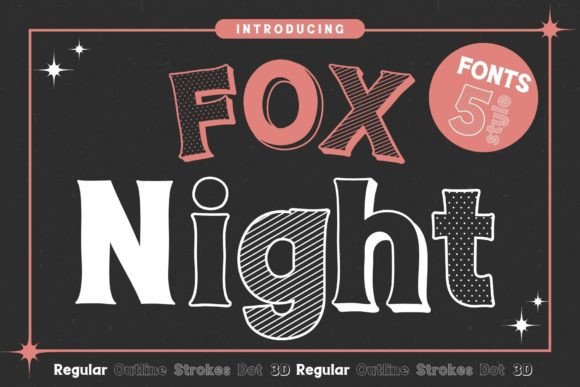 Fox Night: The Display Font That Stops the Scroll