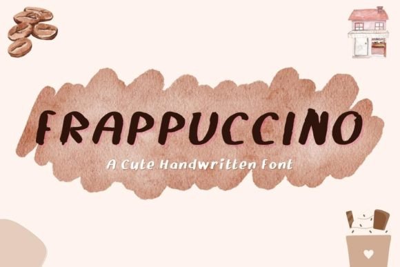Frappuccino Font: A Handwritten Typeface for Editorial Design