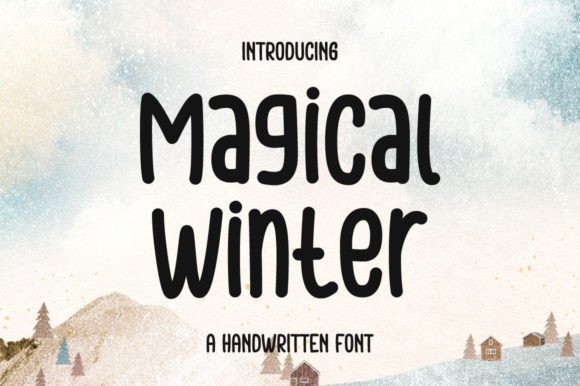 Magical Winter: The Display Font That Elevates Campaign Visuals