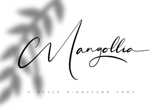 Mangollia: The Script Font That Stops the Scroll