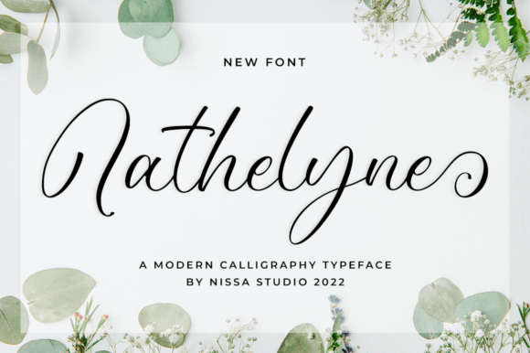 Nathelyne: The Script Font That Elevates Campaign Visuals