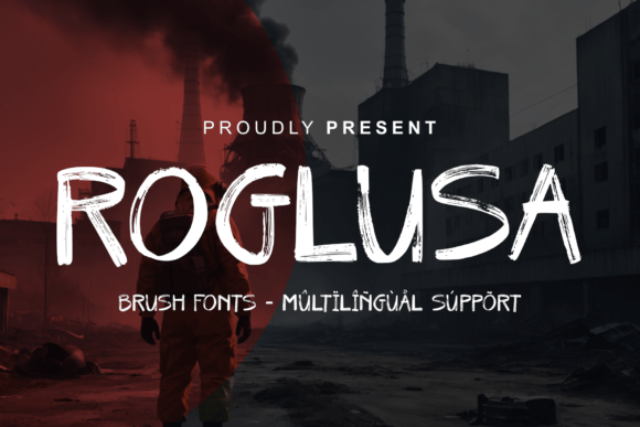 Roglusa Typeface: Elegant Energy for Editorial Design