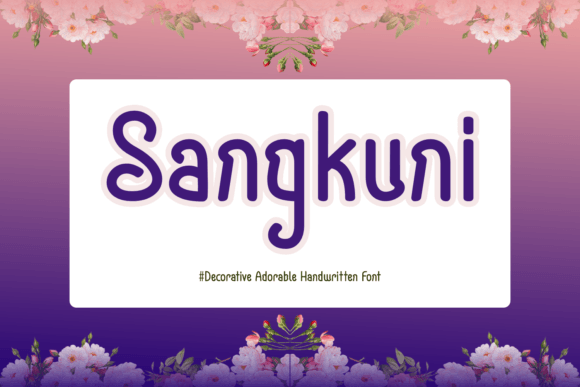 Sangkuni Review: A Bold Display Font for Modern Brands