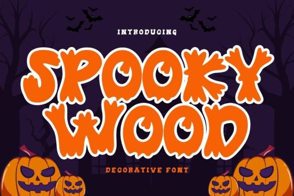 Spooky Wood Font: A Bold Choice for Seasonal Branding