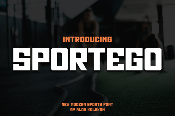 Sportego Review: A Bold Display Font for Modern Brands