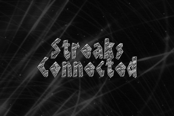 Streaks Connected: A Designer's Take on Modern Script