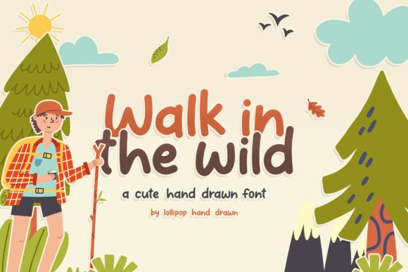 Walk in the Wild: A Handwritten Font for Modern Web Design