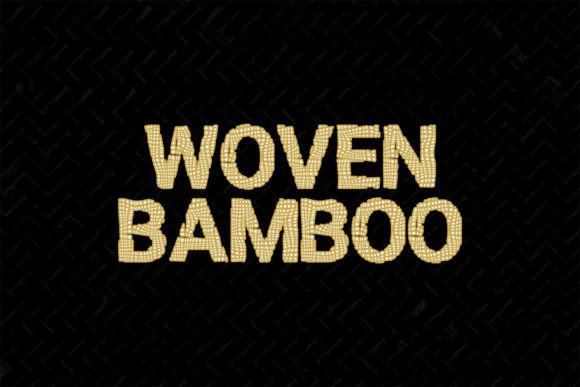 Woven Bamboo Font Review: A Playful Script for Social Campaigns